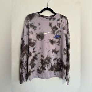 Nike tie dye crewneck